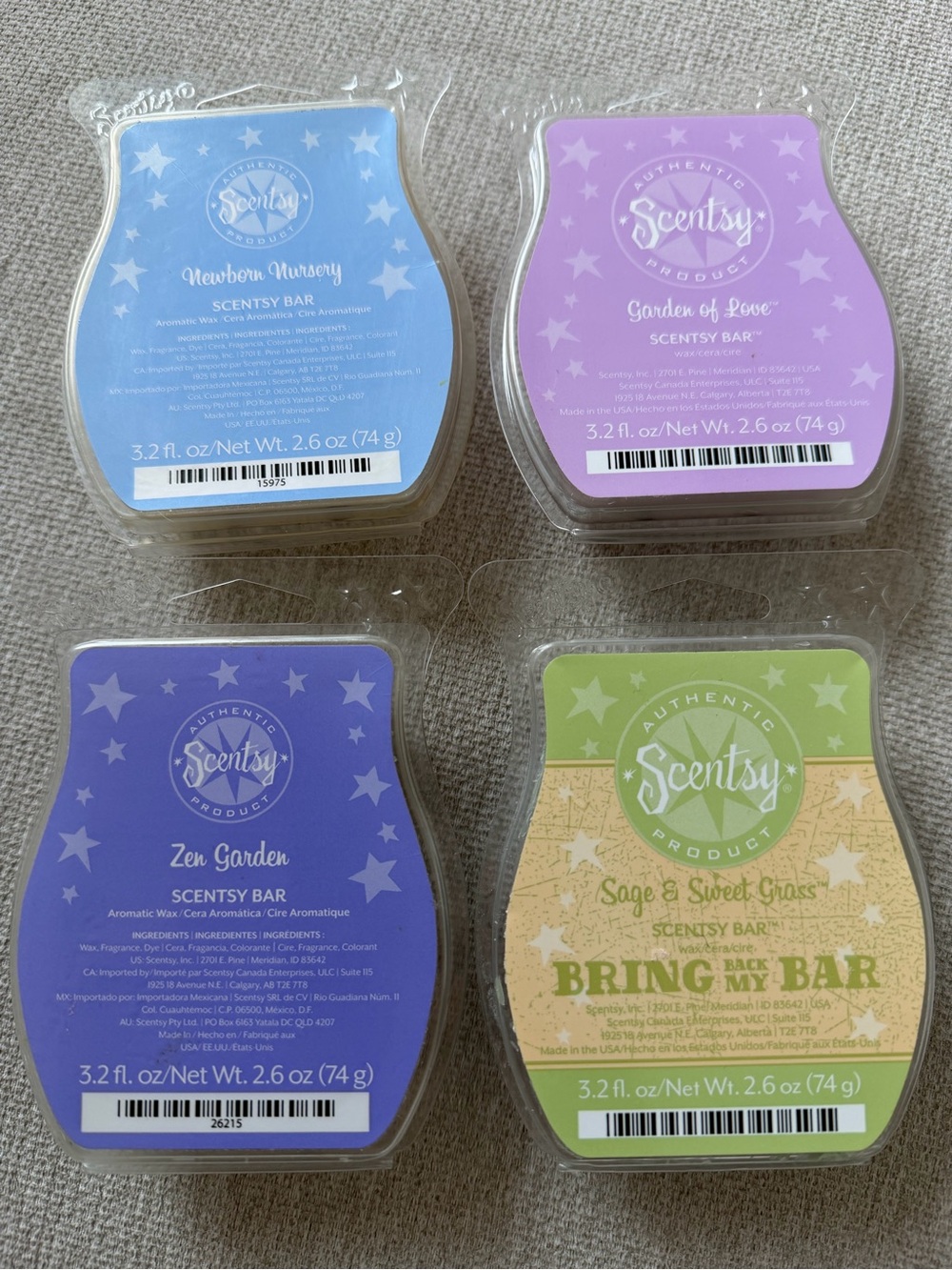 Scentsy Lot of 4 NEW